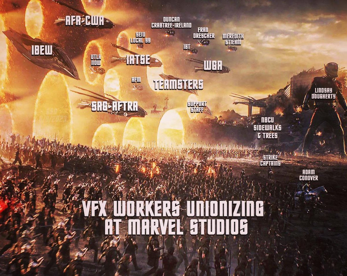 melorriii's tweet photo. Let's fucking do this!!!

#Solidarity #UnionStrong

#WGA
#SAGAFTRA
#Teamsters
#IATSE
#UTLANow
#SEIULocal99
#AFM
#IBT
#IBEW
#AFACWA
@WGAStrikeUnite
@wgawest
@wgadailypicket https://t.co/CDJxjpAyqs