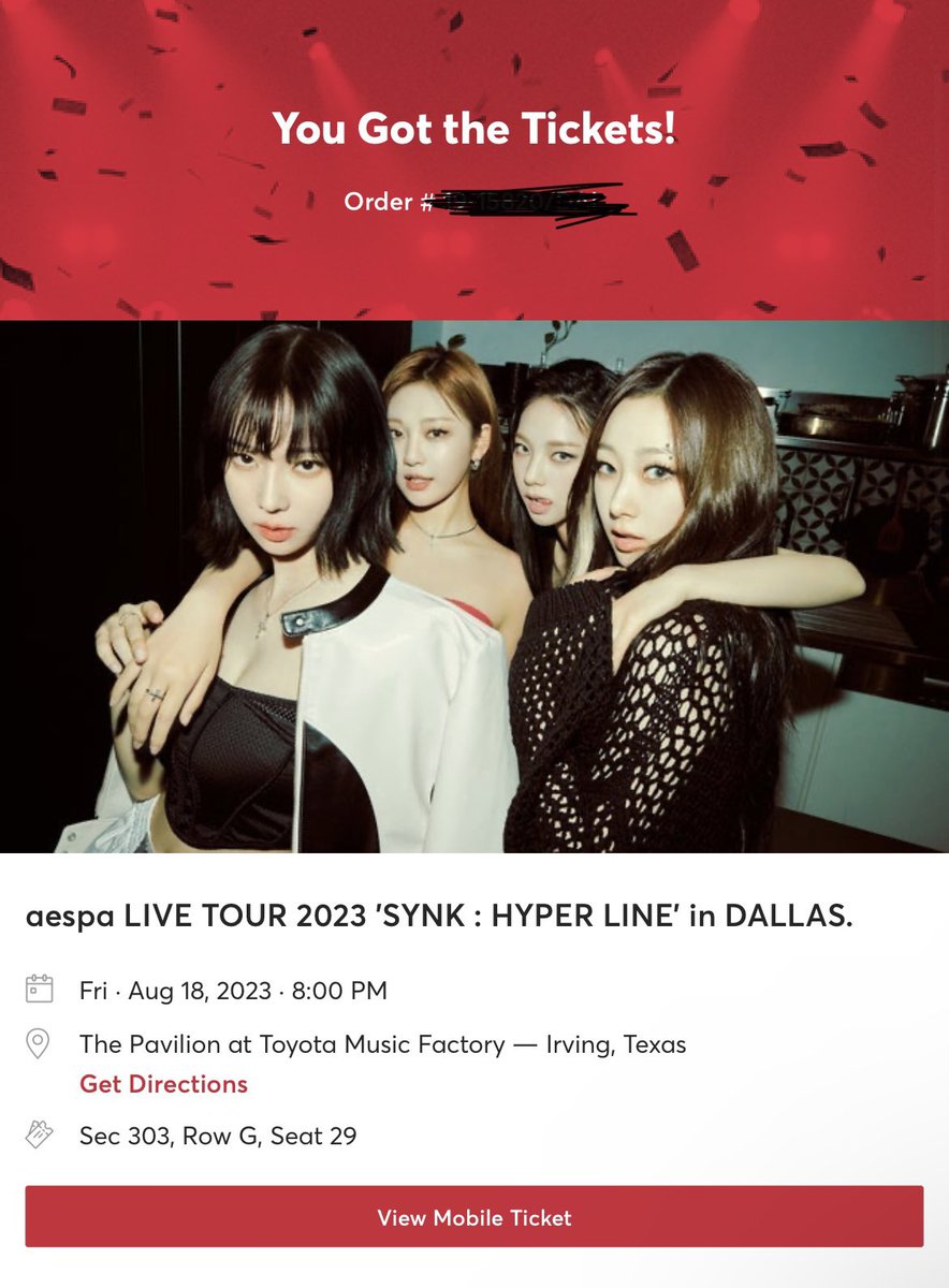 victorian1209's tweet photo. selling 1 aespa ticket in Dallas for august 18! So sad I can't go due to personal reasons :( selling for face value and price is negotiable! #aespa_SYNK_HYPERLINEinDALLAS #aespa #concert #Ticketforsale https://t.co/QZhM1ooBPq