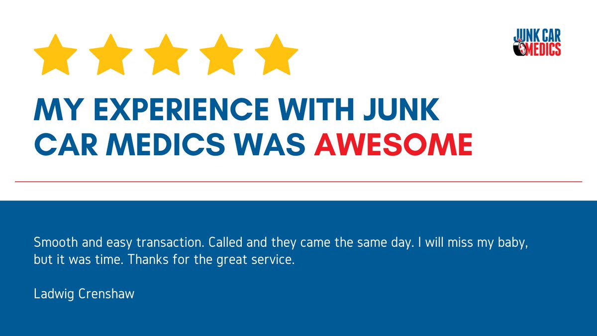 Ladwig gave us a call, and we were there the same day 🚗💨. We know selling a loved car isn't always easy 😢, but we aim to keep things simple and stress-free ✅. Thanks for choosing Junk Car Medics, Ladwig. #JunkCarMedics #CarSelling