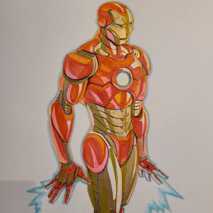 Finish. #IronMan #Marvel #fanart