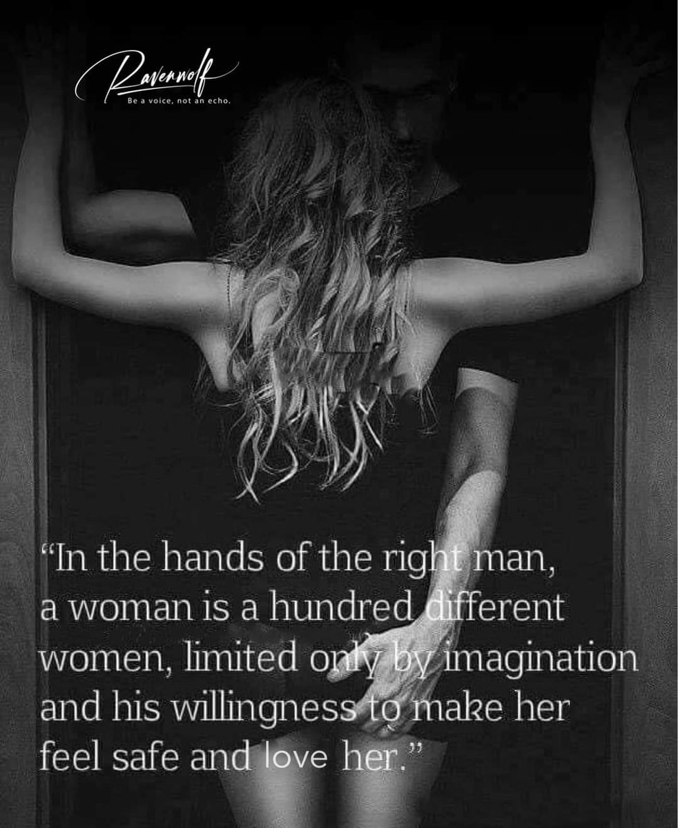 sunny_joni's tweet photo. #ravenwolf
Make her feel safe.  Make her feel loved.  Watch her sparkle. https://t.co/SpPJX29uDC
