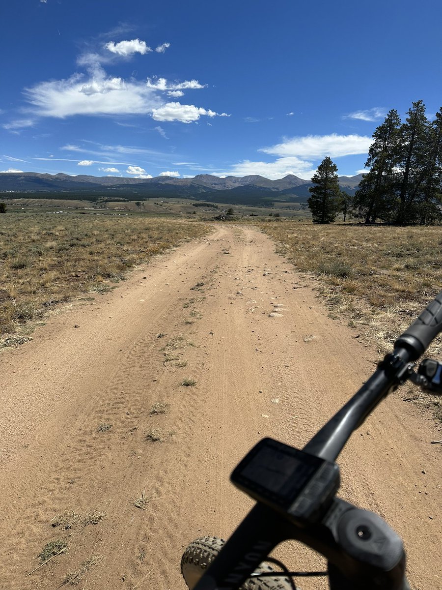 Love the views during the <a href="/LTRaceSeries/">Leadville Race Series</a> recon. Tomorrow shall be even better as I will be climbing up to 3800m
