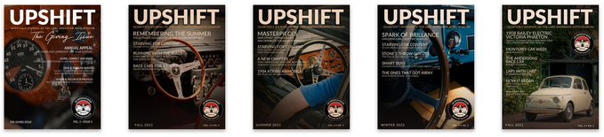 We have a magazine!  Read the latest issue of UpShift today!    issuu.com/larzanderson