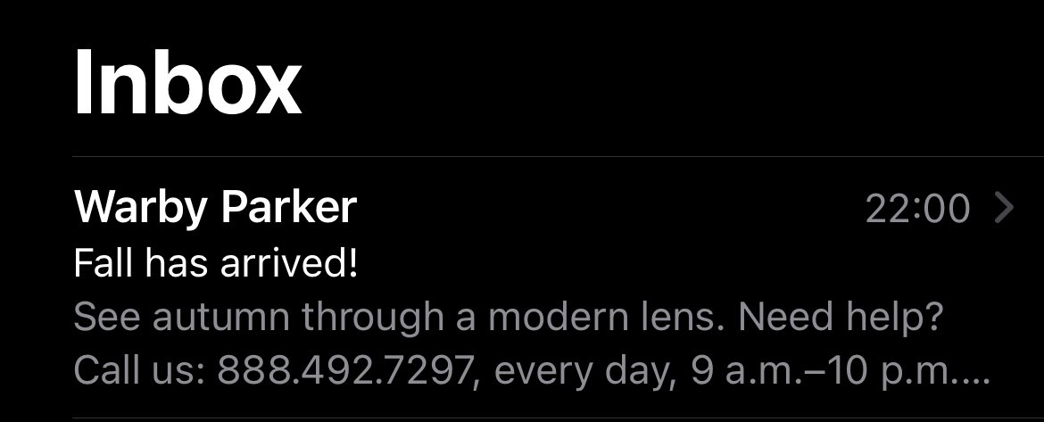 derekbeere's tweet photo. Come on @WarbyParker! It’s still summer until September 23rd. Let’s not rush things here! 😜 https://t.co/4bO82ZcEex