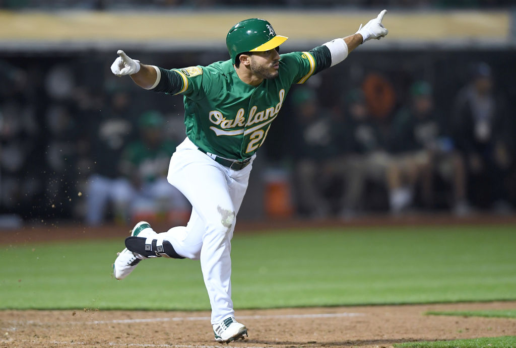 In his Guardians debut, Ramón Laureano drove in the only run in a 1-0 win.

He's the first player to have the only RBI in a 1-0 win in a team debut since... himself in his MLB debut with the A's in 2018.