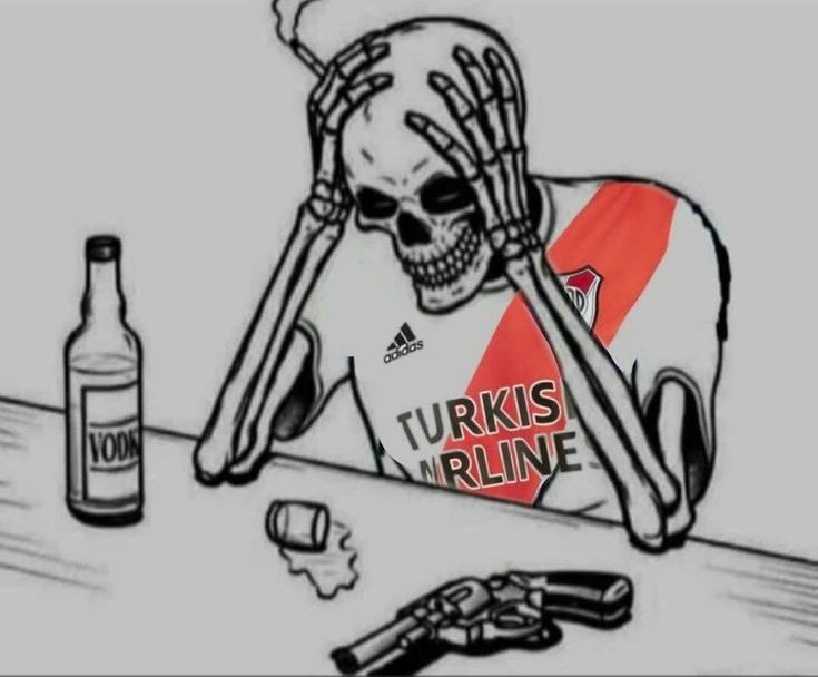 Perdio River la re puta madre q lo re pario