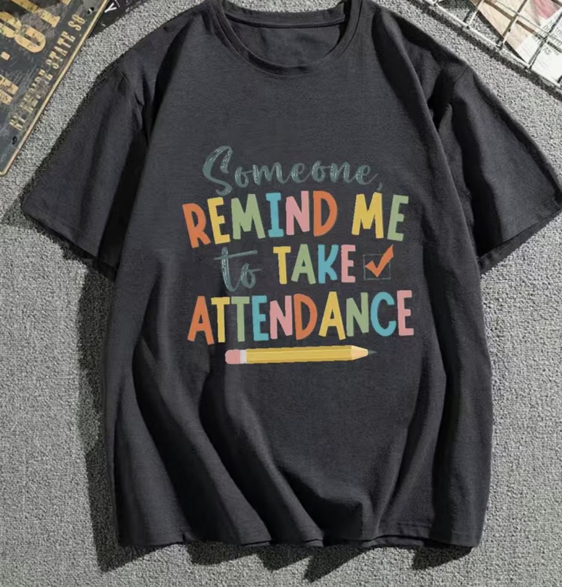 I need this shirt ASAP! Anyone who has worked with me over the last 20 years knows I have a mental block 😆Always busy , Always distracted !