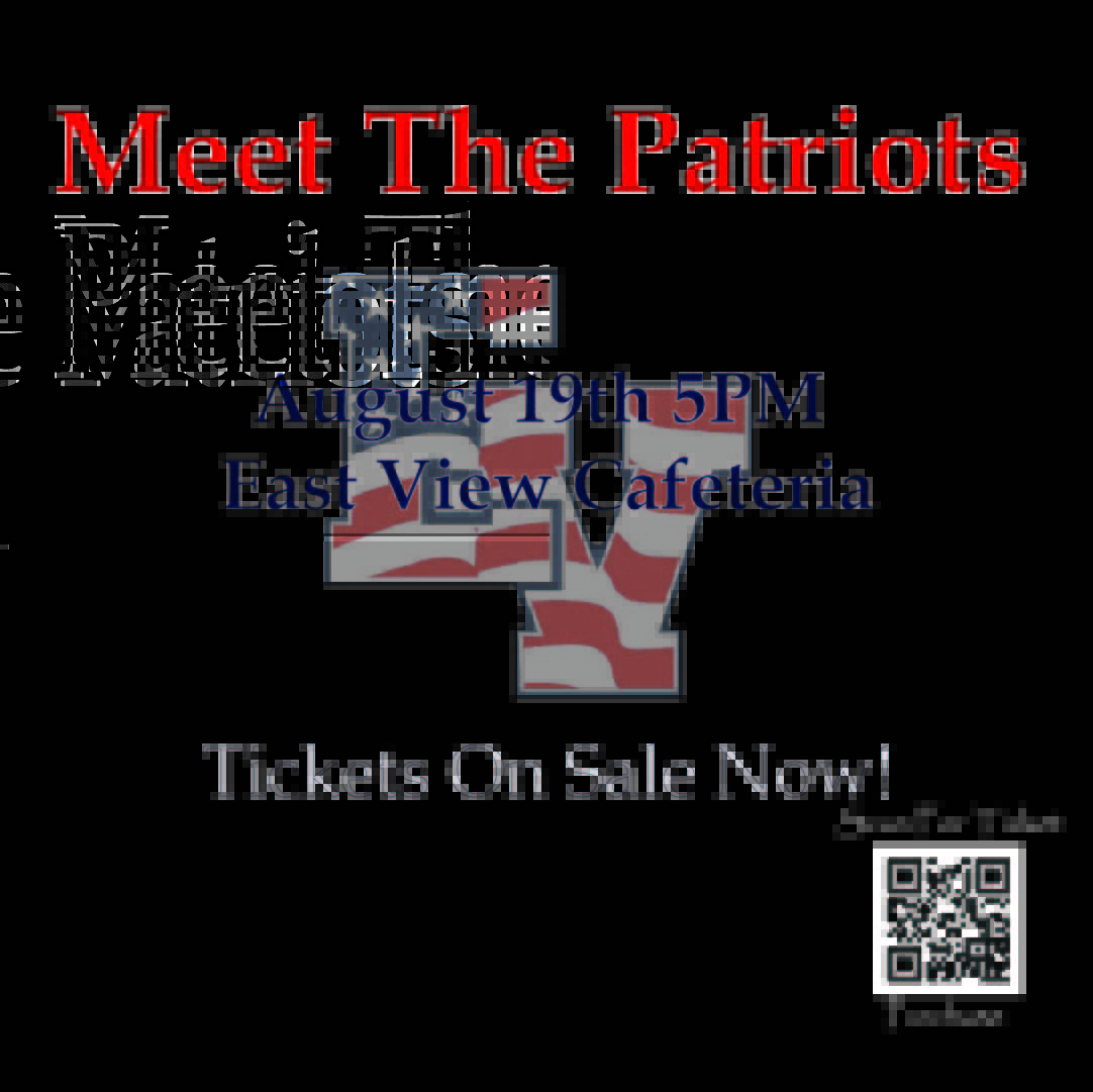 EV Football Boosters (@evfbboosters) on Twitter photo Tickets are on Sale Now for Meet the Patriots! Join us in celebrating our Patriot cheer, dance, band, and FOOTBALL teams for the fall of 2023!!
<a href="/michaelwall1212/">Michael Wall</a> <a href="/_CoachRoss/">Jon Ross Sr.</a> <a href="/tippitathletics/">Boy's Titan Athletics</a> <a href="/TippitTitans/">Tippit Middle School</a> <a href="/EvPatriots/">EV Patriot Nation</a> <a href="/WagnerMS_GISD/">George Wagner MS</a> <a href="/AthleticsWagner/">Wagner Boys Athletics</a> <a href="/EastViewHS/">East View HS</a> Tickets are on Sale Now for Meet the Patriots! Join us in celebrating our Patriot cheer, dance, band, and FOOTBALL teams for the fall of 2023!!
<a href="/michaelwall1212/">Michael Wall</a> <a href="/_CoachRoss/">Jon Ross Sr.</a> <a href="/tippitathletics/">Boy's Titan Athletics</a> <a href="/TippitTitans/">Tippit Middle School</a> <a href="/EvPatriots/">EV Patriot Nation</a> <a href="/WagnerMS_GISD/">George Wagner MS</a> <a href="/AthleticsWagner/">Wagner Boys Athletics</a> <a href="/EastViewHS/">East View HS</a>
