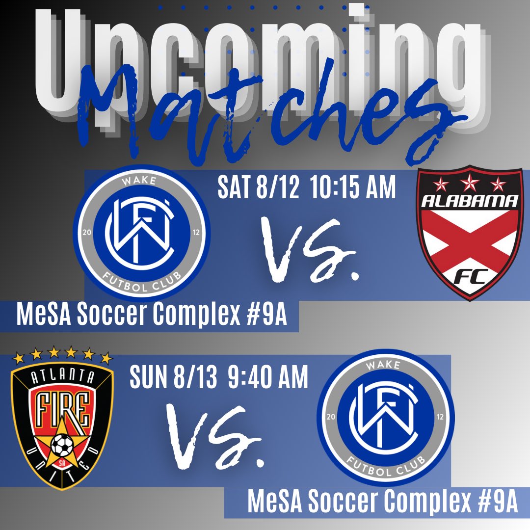 Wake FC 06/07 GA tweet media