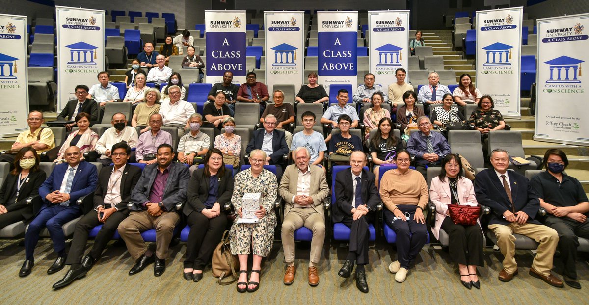 SunwayU's tweet photo. Professor Pippa Rogerson's fascinating #JCDSS address on Private International Law after BREXIT examined the complicated effects of the UK leaving the EU. The audience took away new Private International Law knowledge from the conversation.

#SunwayUniversity #AClassAbove https://t.co/B4Jo4GxdGJ