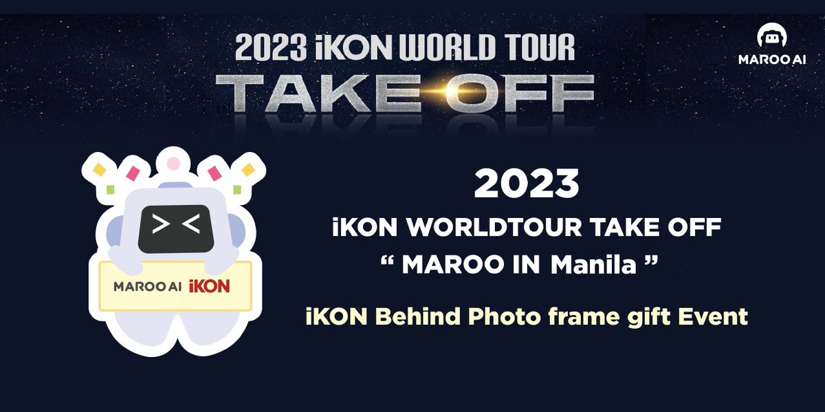 MAROO_AI's tweet photo. Maroo Ai went to Manila, Philippines on August 5th!
Thank you for your interest!

#MAROOAI #iKON #iKONIC #Aiprofile #iKONonTour #iKON_TAKEOFF_MANILA 
#2023iKONWORLDTOURTAKEOFF

🛒https://t.co/L7rpitzJKF
📷https://t.co/4VXCfBGElu https://t.co/WjpUG54BVy