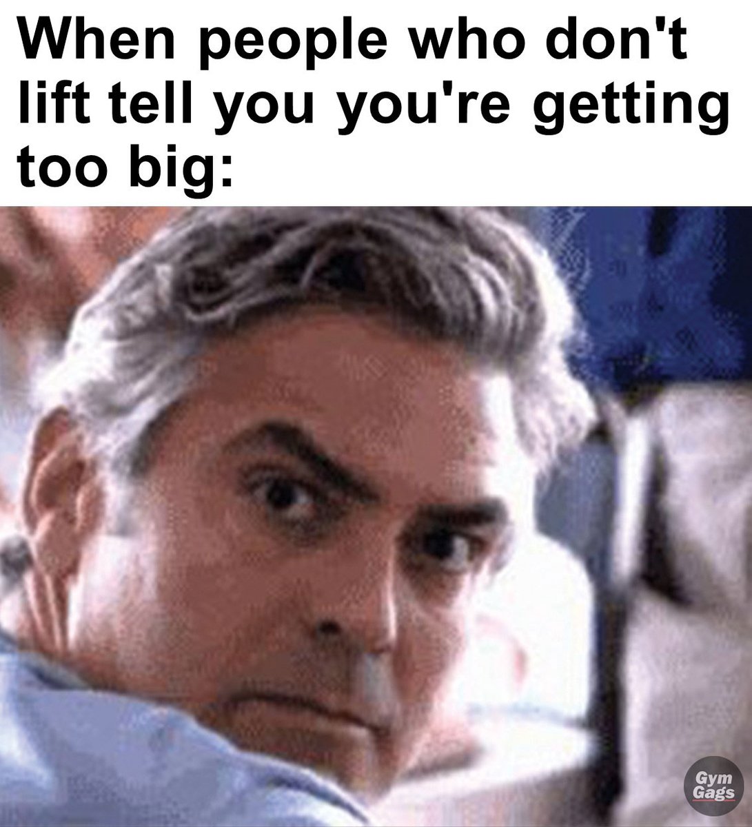 gymgags's tweet photo. 471 - When People Who Don't Lift Tell You You're Getting Too Big
#gymmeme #powerliftingmemes #gymhumor #bodybuildinghumor #gymfails #fitnessmeme #gymfunny https://t.co/PNp8rYnIl1