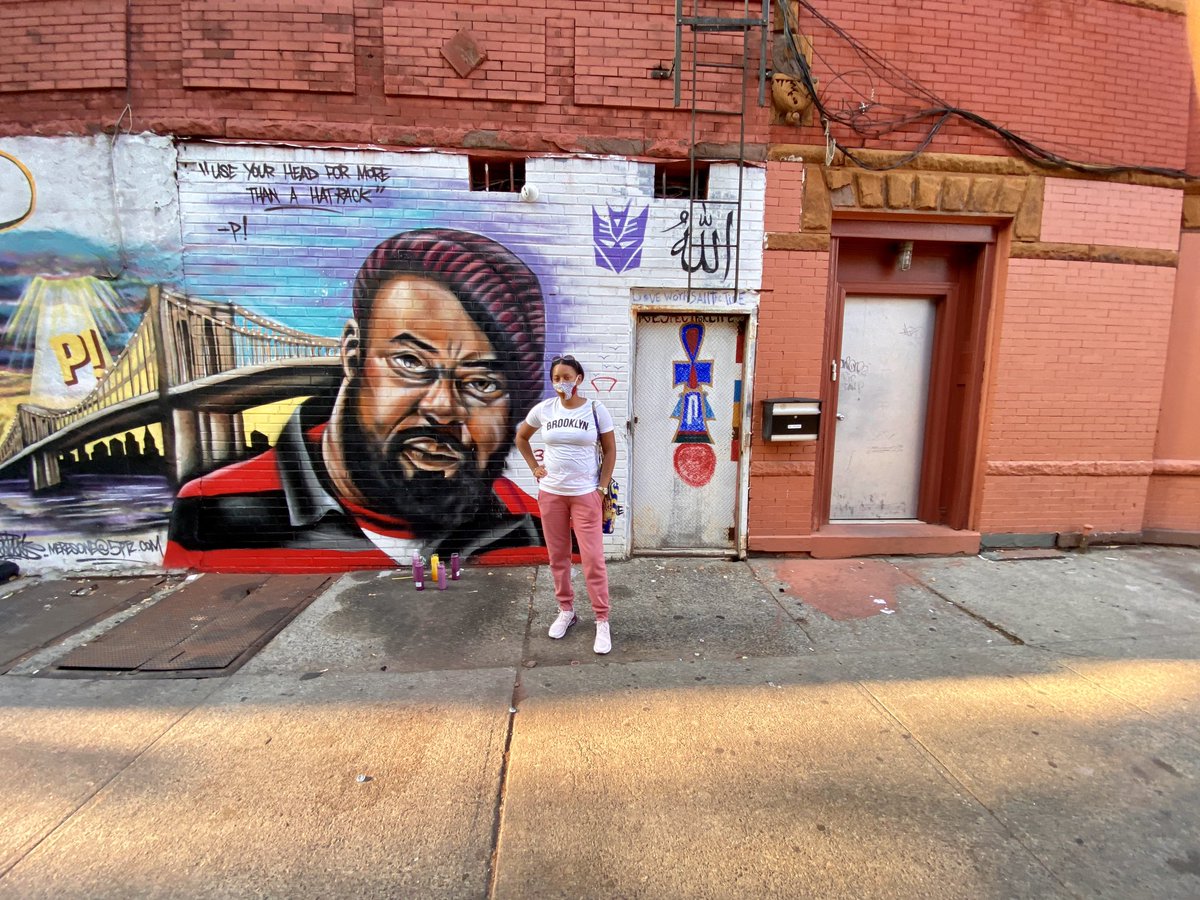 analoglady's tweet image. The Sean Price mural in Crown Heights, Brooklyn. MeresOne did that. #SeanLivesOn