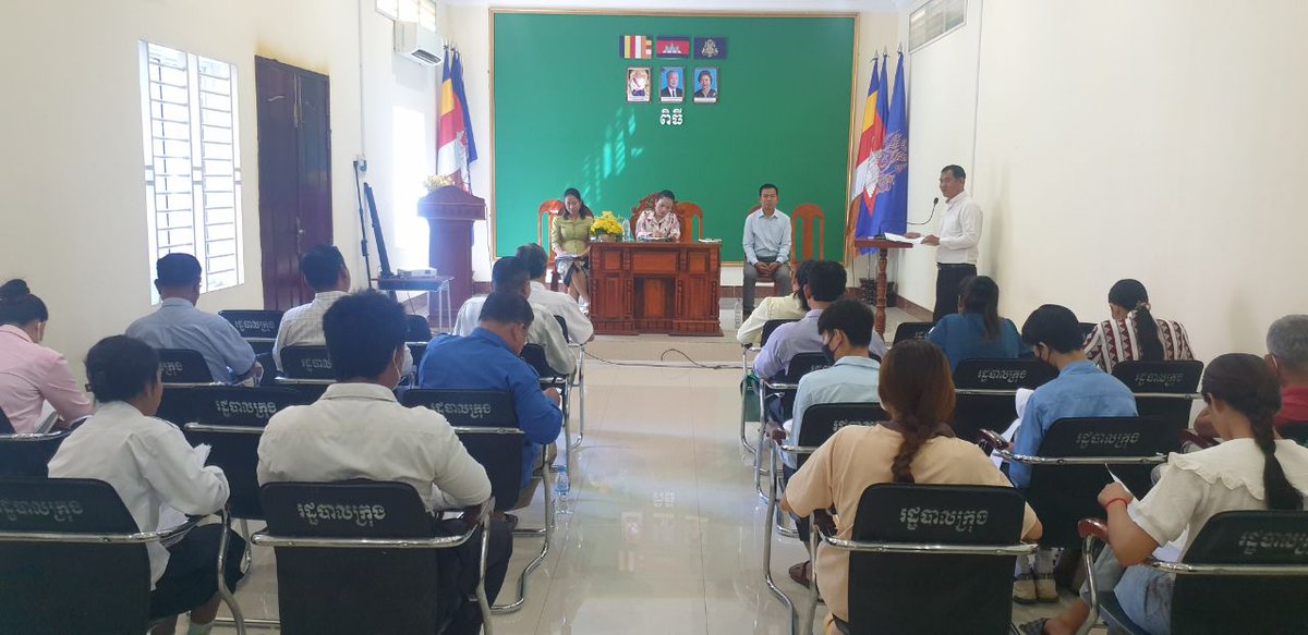 cpddCambodia's tweet photo. With grant from @JapanGov through @UNDPCambodia, @cpddCambodia and its sub-grantee #CISA kicked off project "Strengthening #Transparency and #Accountability in #LocalGovernance through #CivicEngagement" in Kampong Cham municipality. Related post: https://t.co/Svy4ngYqMS https://t.co/BFOF6NI8N0