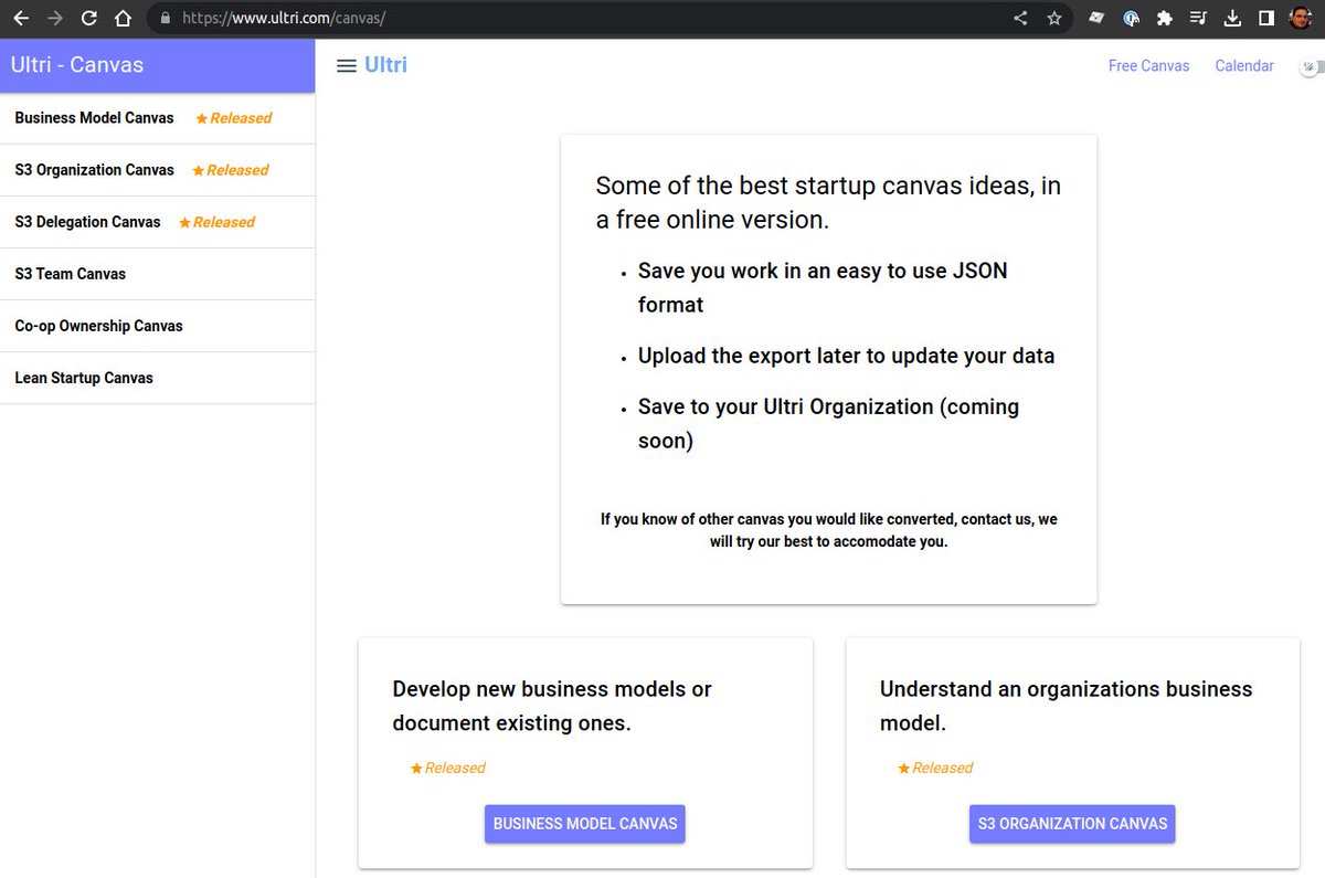 The first of the S3 Canvases are out, we have a couple of different looks. Tell us which you prefer.
ultri.com/canvas/s3organ…
ultri.com/canvas/s3deleg…
#opensource #sociocracy #s3 #business #tools #startup