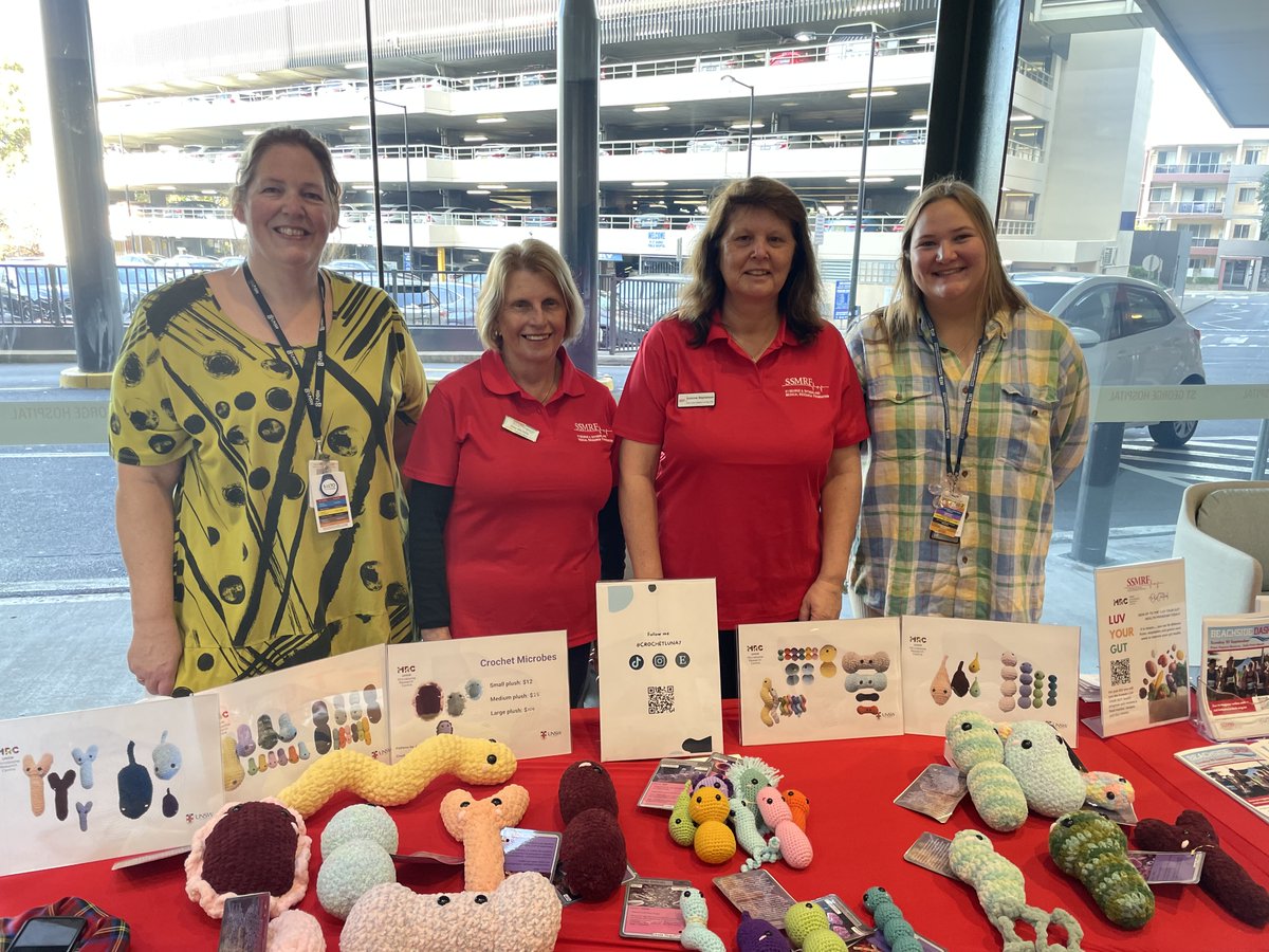 SSMRF_official's tweet photo. We'd love to see you at St George Hospital today - we're in the main foyer promoting our Beachside Dash and LUV YOUR GUT partnership with the MRC.
#beachsidedash #medicalresearch #runforresearch #ssmrf #funrun #unswmmrc #microbiome #luvyourgut https://t.co/5QjqPeamHo