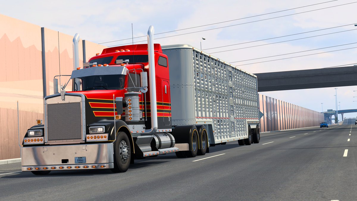 Riding in Style #W900Tuning #Kenworth #AmericanTruckSimulator