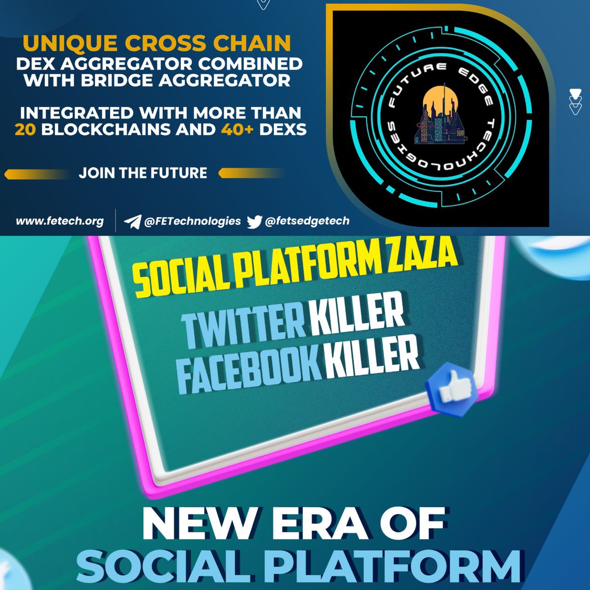 fetsedgetech's tweet photo. Future Edge Technologies
#Future_Is_Here
Don't miss else u wll regret forever
Legit One
Multiple Utility Project
Worlds first ever crypto social media platform
#Zazabook
https://t.co/gleF9aGGCs
Check Roadmap
https://t.co/Sg9zo4HkBQ
Slow Moon
Huge News Incoming https://t.co/6Gdmuml3LT