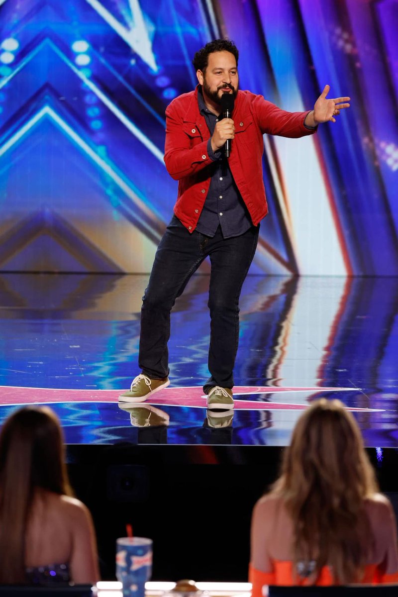 SoundmanShort's tweet photo. Check out @AhmedBharoocha (from Soundman) on #AGT @AGT Tonight! #ahmedbharoocha @emilymayamills #comedy #film #americasgottalent https://t.co/fWAzwmbltW