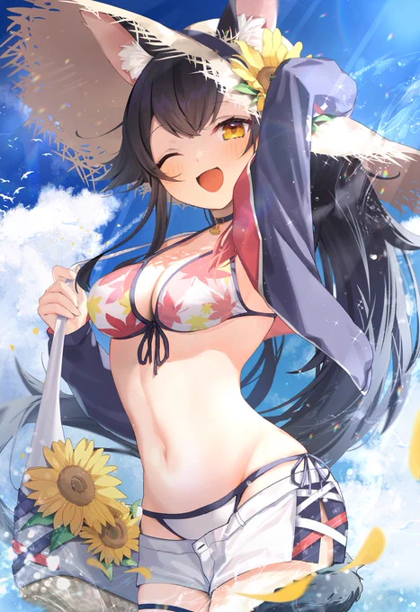 海におでかけみおしゃ #みおーん絵