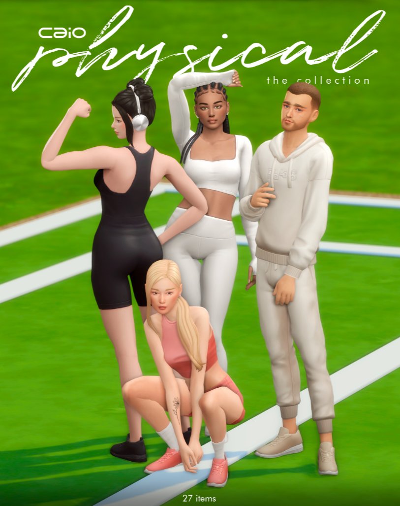 SnootysimsO's tweet photo. —  Physical🤸🏻 by @Caiocc8

https://t.co/ckYl3soPAs

#snootysims #thesims4 #sims4 #ts4 #sims4cc #ts4cc #sims4ccfinds #ts4ccfinds #sims4downloads https://t.co/b6Xs9ixjxw
