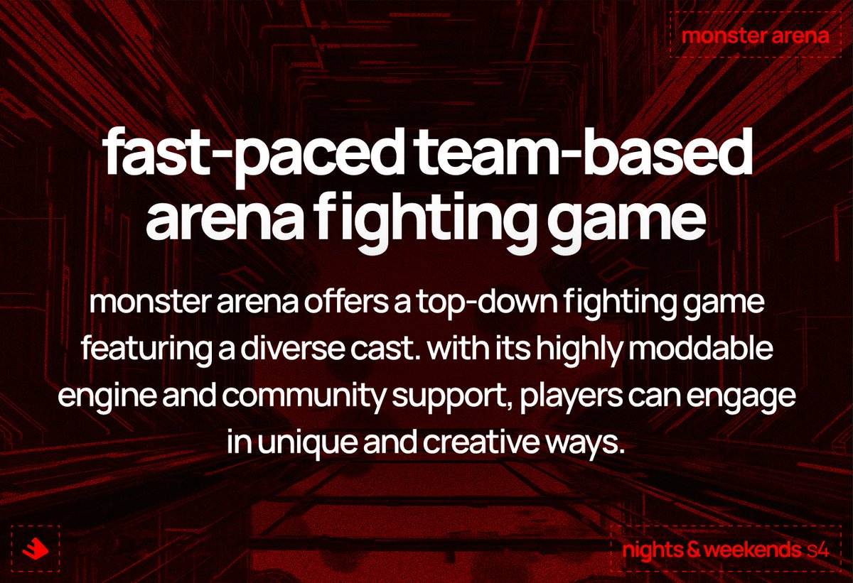 liero116's tweet photo. I'm laying the ground work for a highly moddable community focused team-based arena fighting game featuring a variety of unique creatures

@_buildspace https://t.co/NSpr6U0Hux
