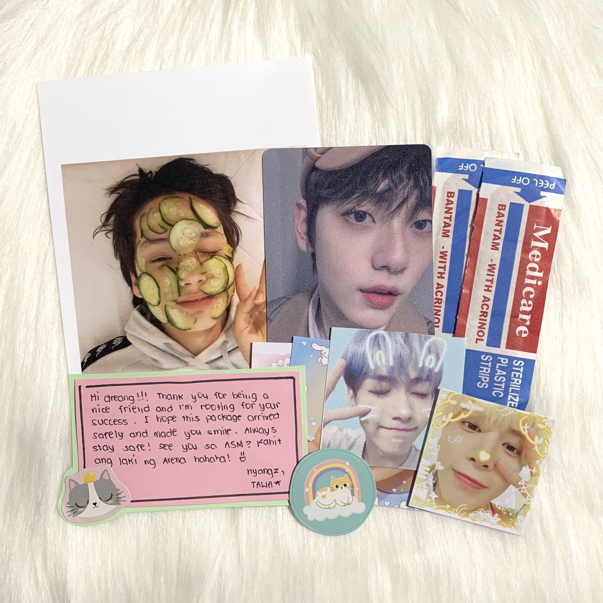tyooncart's tweet photo. 🥛˖ ࣪ ‹ #tyoonmails 𖥔 ࣪ ᥫ᭡
ate taliaaa! it's here na omg, thank u sm sa gift T_____T can't wait to use it on sundayy, love u and see u rin sa conn! 🤍🤍
ᝰ ( @kngthnyangz ) https://t.co/2baYY2rzOI