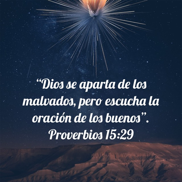 OmanaIvan's tweet photo. Dios escucha las oraciones de los que actúan justa y correctamente. Si los malvados quieren bendiciones y que Dios les responda, entonces tendrán que dejar sus malos pasos y arrepentirse. https://t.co/2TPSmqrMXp