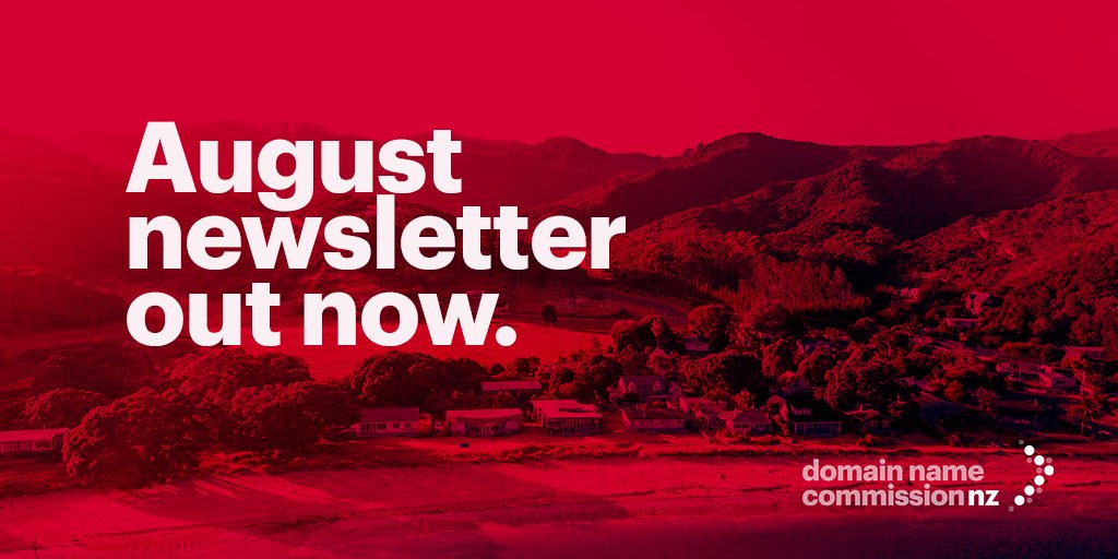 nzdnc's tweet photo. Our August newsletter is out! Have a read about
👉🏾Our recent AGM 
👉🏾2022-23 annual report
👉🏾Expert dispute resolution decision

https://t.co/Vp2tyLWMcY https://t.co/umAATFxbUc