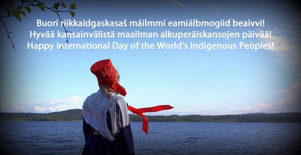 Tänään 9. elokuuta on kansainvälinen maailman alkuperäiskansojen päivä 🩷
