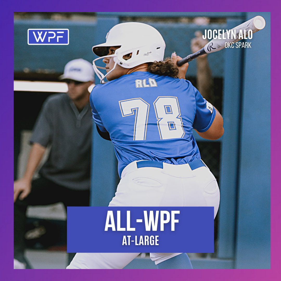 From the OKC Spark, Jocelyn Alo (@78jocelyn_alo) joins the At-Large All-WPF team!