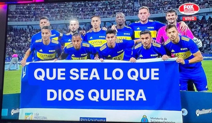 Hoyyyy juega BOCA