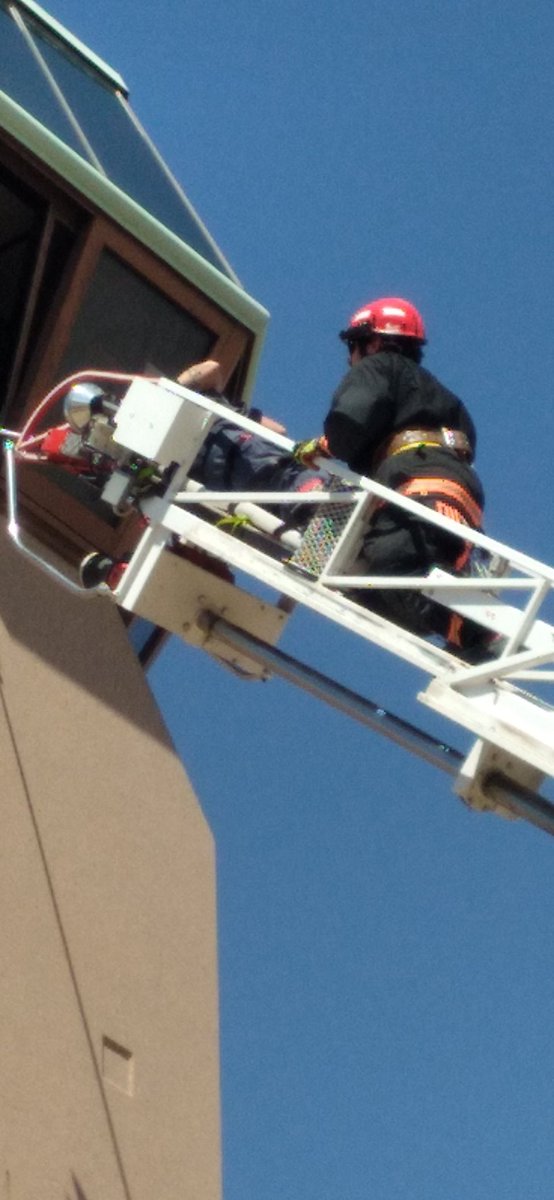 RockyFordFD's tweet photo. At 2:15 pm we were paged for an agency assist in Crowley County at Arkansas Valley Correctional Facility for a person that fell in a guard tower.Patient was safely removed from the guard tower and treated for injuries and air transported by Uchealth Lifeflight in stable condition https://t.co/Wloyl5F1Qc