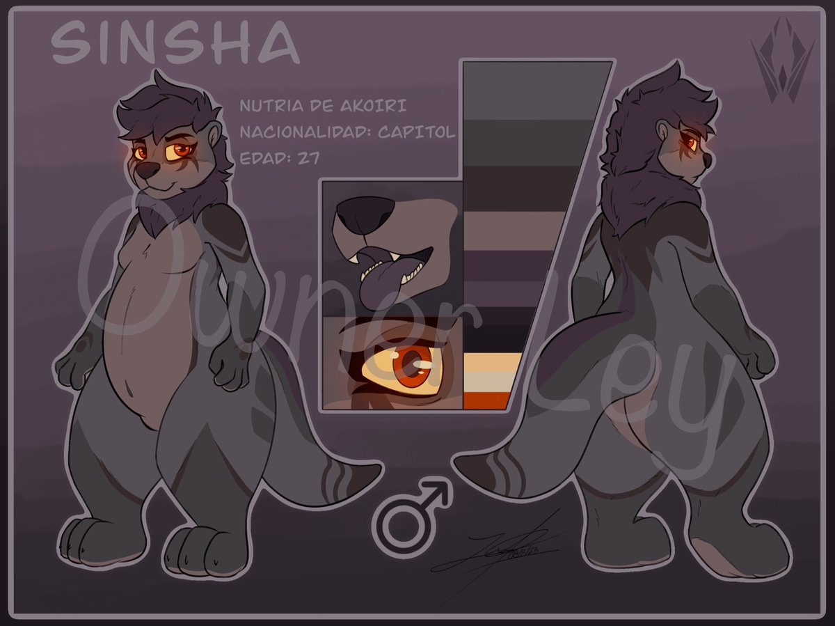 Leyvarii's tweet photo. I wanted to remodel my new otter
Since I can draw the otters approximately to what I am looking for, because I wanted to throw myself to my first ref made by me, I will make a difference between the otters of Ahgolo and the Akoiri that are the two cups of otters of Helorum planet https://t.co/uAGApHbRW2