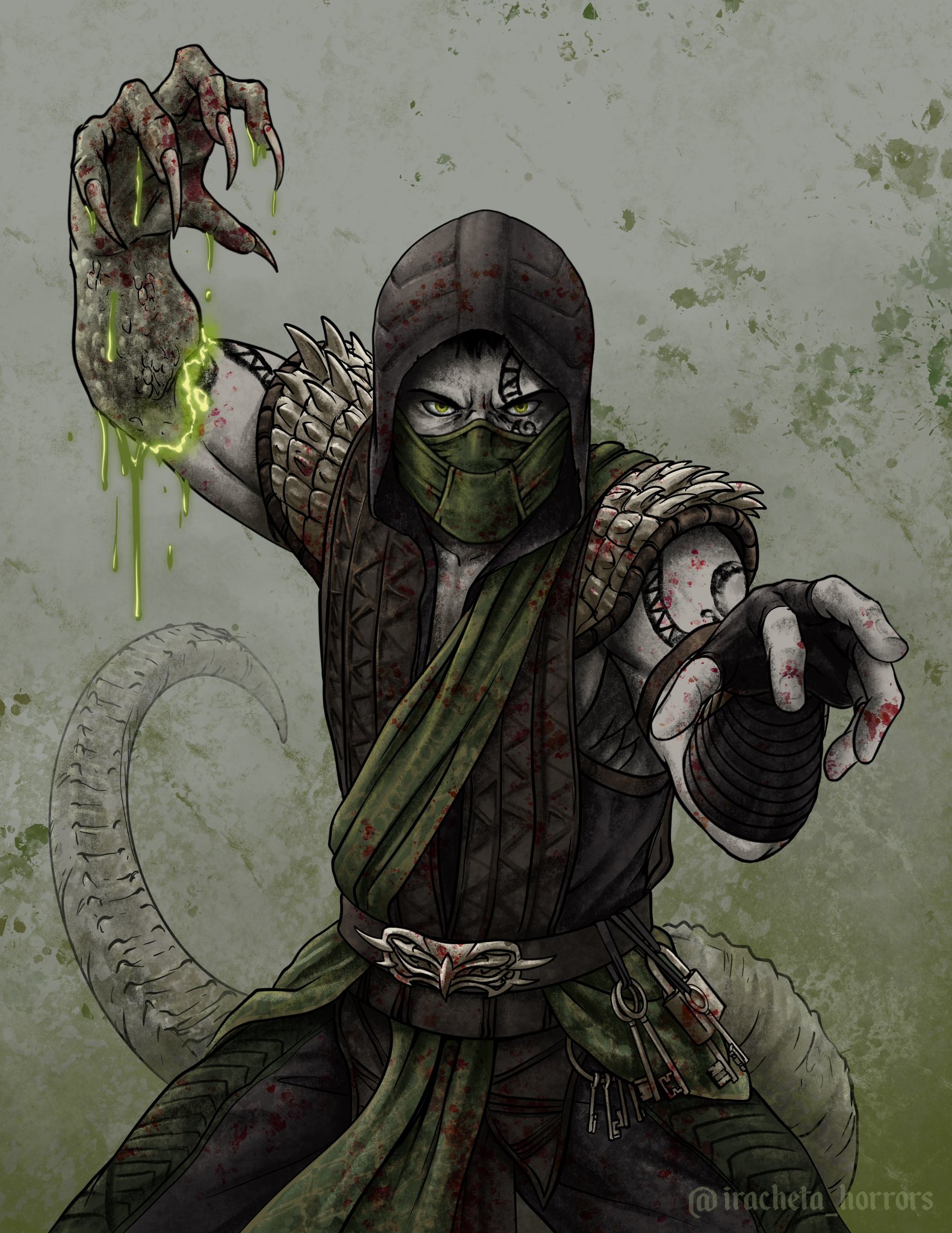 Mortal Kombat 1 Reptile Fatality