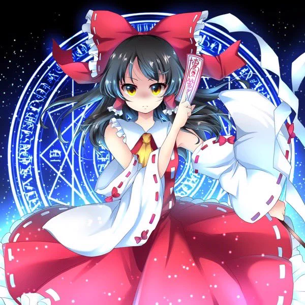 霊夢成長記録  ①2011年  ②2012年  ③2016年  ④2023年  #8月9日は博麗の日 #東方Project