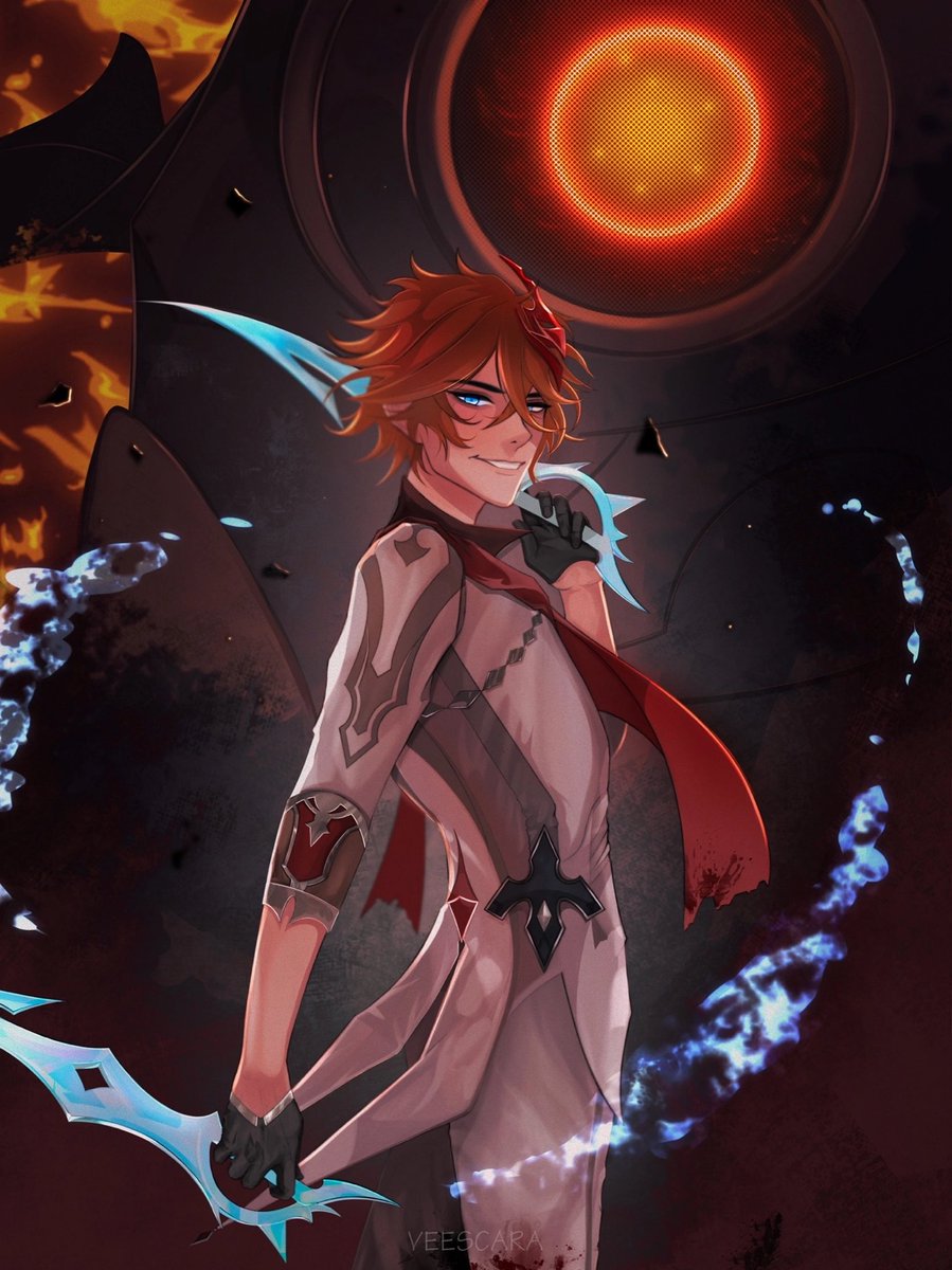 veescara's tweet photo. #Childe #Tartaglia #Genshin_Impact https://t.co/aFQmpyOwZ8