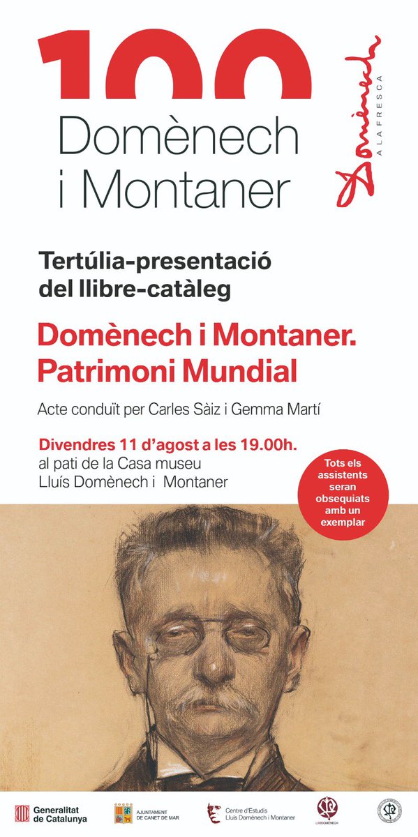 Casa Museu Lluís Domènech i Montaner tweet media