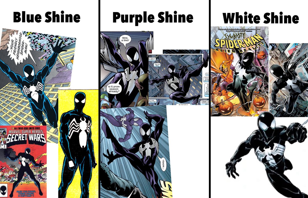 What's your favorite color tint of the Symbiote suit?