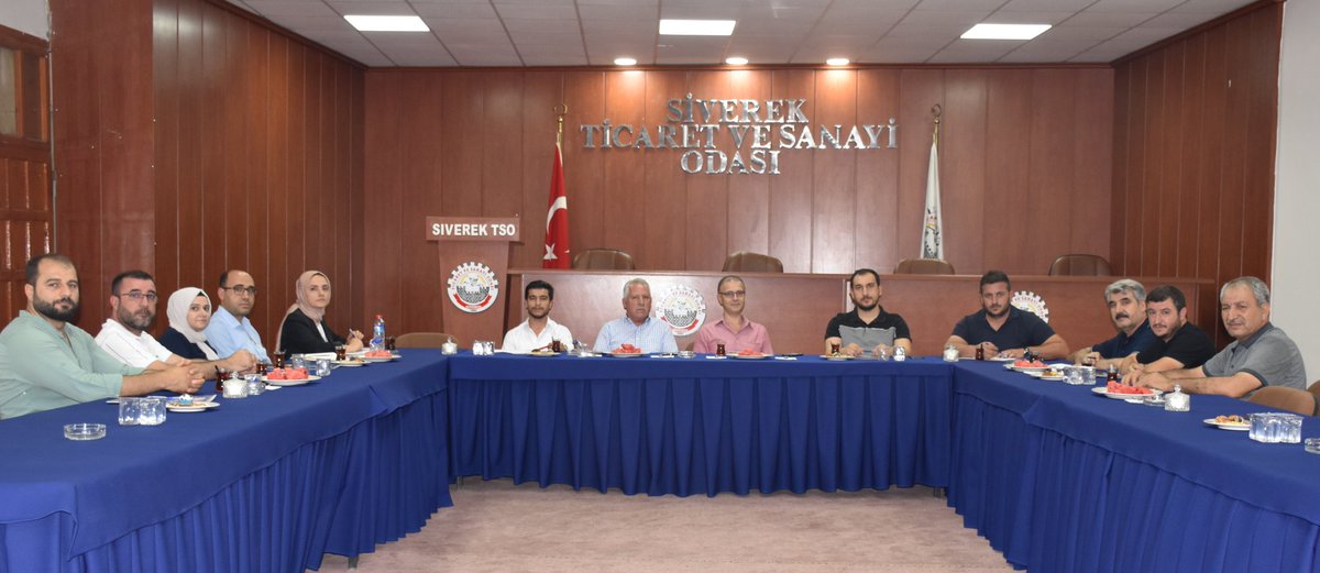 Yönetim Kurulu Üyemiz Mehmet Çetin, Meclis Üyeleri İzzet Gökkan, Mehmet Çakmak ve 8.Komite Başkanı Reşat Uçan’dan oluşan heyet, Siverek TSO Başkanı S.Serdal Bucak, Meclis ve Meslek Komite üyeleriyle ortak toplantı yaptı. Toplantıda, sektörel sorunlar ve çözüm önerileri görüşüldü.