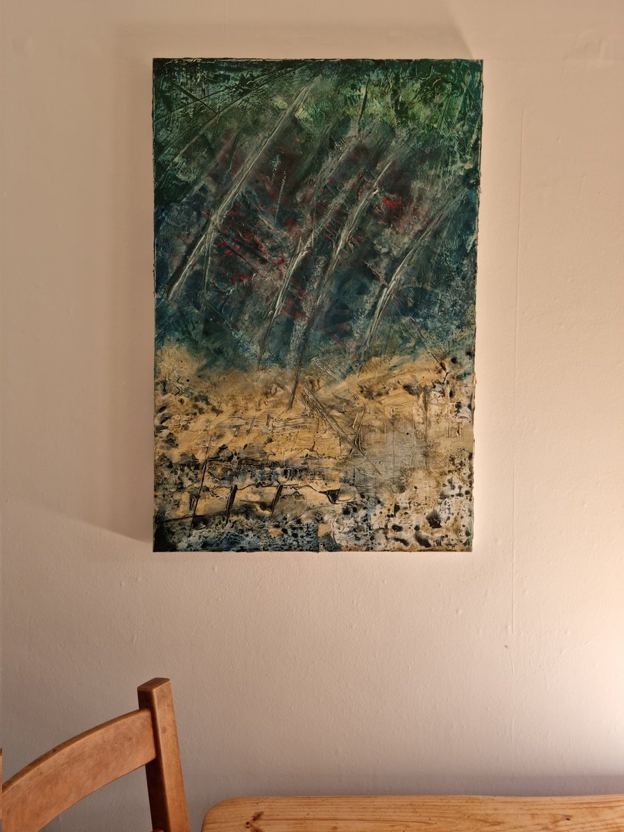 This one is looking good in situ.