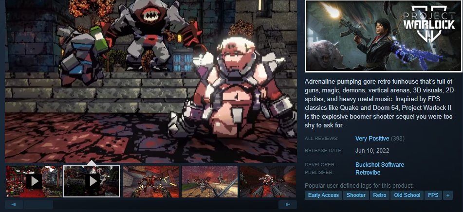 TangoWhiskeyGNE's tweet image. The shambler is back from #quake #idsoftware in #projectwarlock2 !

@KinoFabino now we just need him with the timbs!
@RetrovibeGames #buckshotsoftware