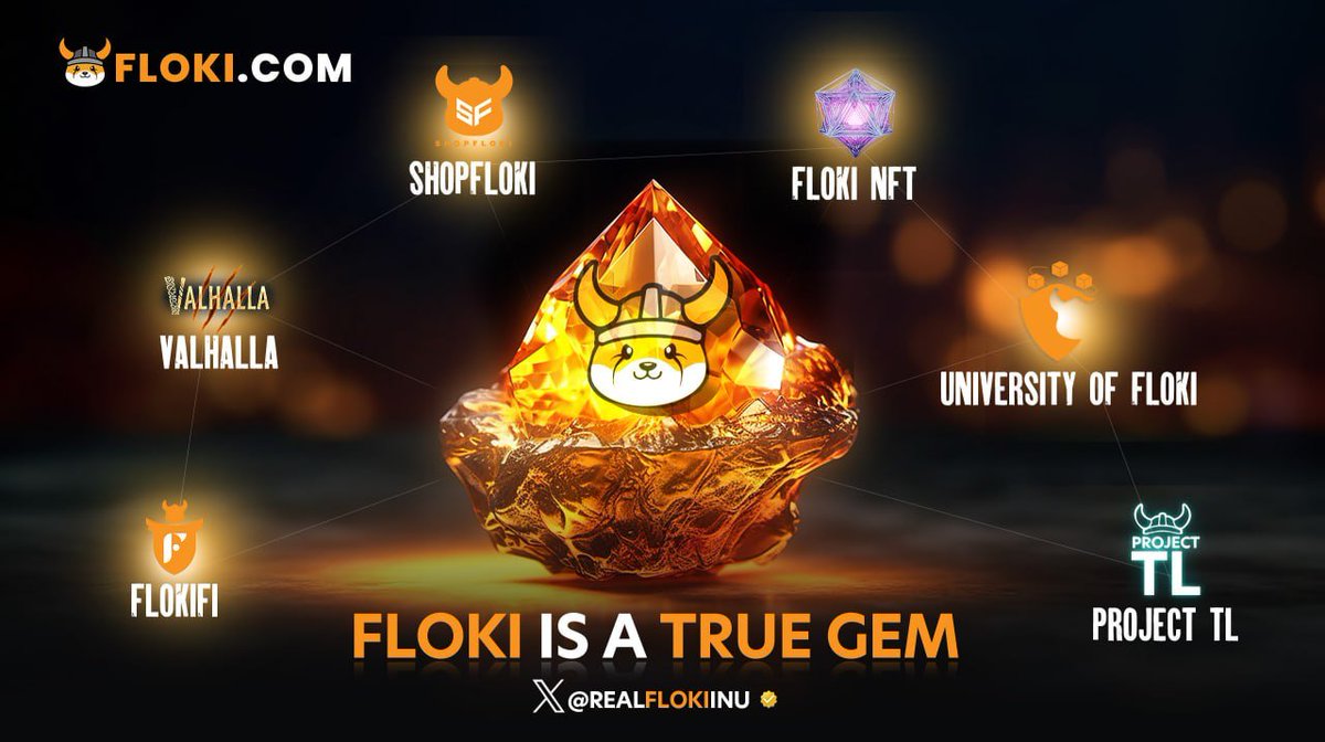 0xDeejay_'s tweet photo. #Floki is meme 2.0!
When the markets turn green again, #Floki is going to surprise people! 😲
👉 HUGE community.
👉 Meme with real utility. (#FlokiFi, #valhalla, #ProjectTL)
👉 Advertised globally.
👉 Listed on 100+ exchanges, including @binance. https://t.co/7xEqSxcjhz