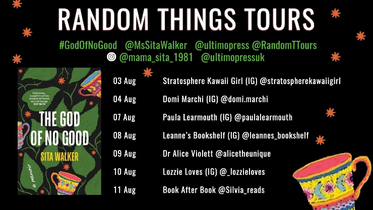 RandomTTours's tweet photo. Blog tour: The God of No Good by Sita Walker https://t.co/EMVRNRtdM7 

#TheGodofNoGood @MsSitaWalker @ultimopress #RandomThingsTours @alicetheunique https://t.co/Jz1iYtQmaP