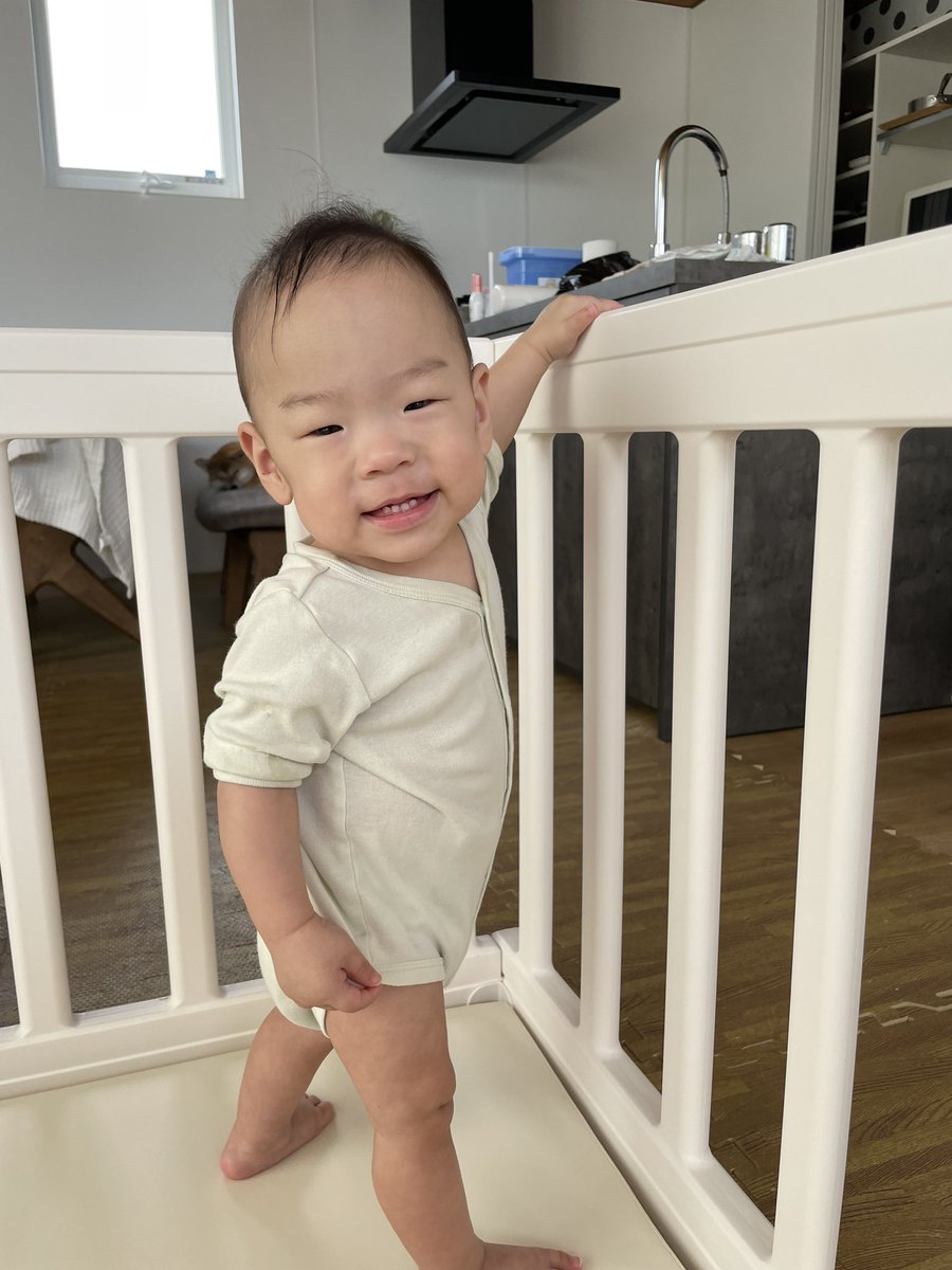 足短いのはパパ似だね☺️笑