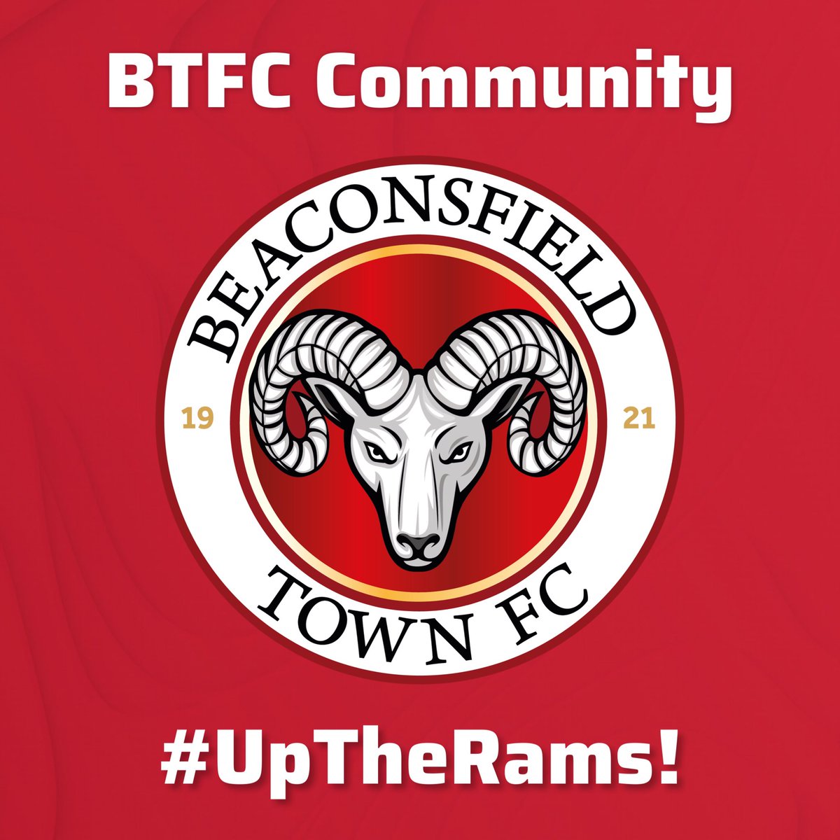 BTFCCommunity_'s tweet photo. Welcome to Beaconsfield Town FC Community 🐏🔴 | The Pride of South Bucks ⚽️ #UpTheRams https://t.co/LaikbnOWXT