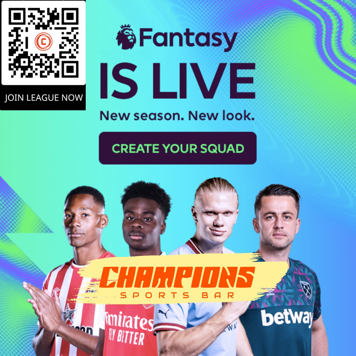 ChampionsSBar's tweet photo. Join our Champions Sports Bar Brașov league by clicking the auto join code or scanning the QR code:

https://t.co/34YbIiX6Vu https://t.co/iSPszGarDk