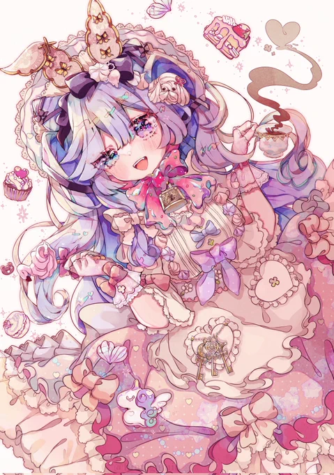メレンゲの国のロリィタドレス