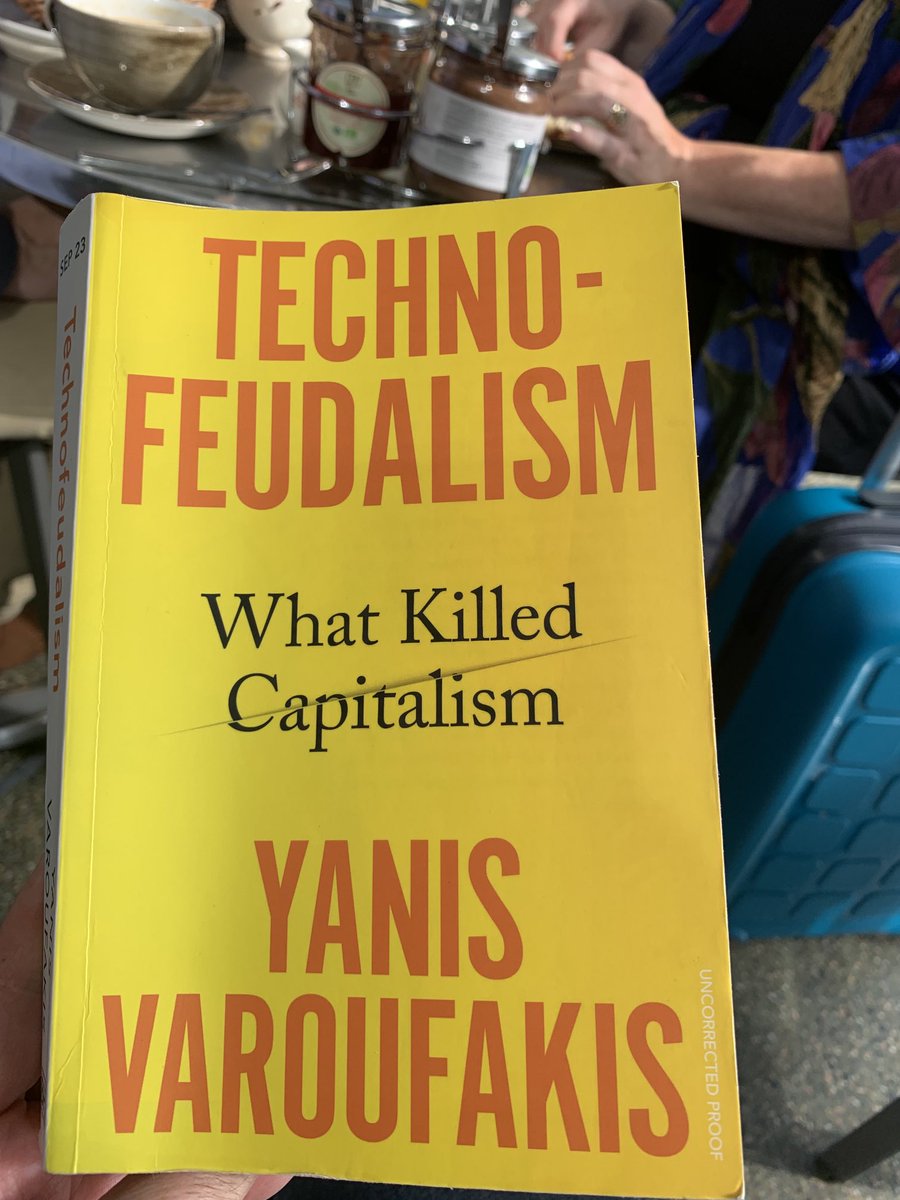 What an amazing piece of work this is. Groundbreaking, thought provoking and highly accessible. Everyone should read it. I think a big chunk of everyone possibly will. This is where we’re going. The dark, scary, exciting song of our age. 100 out of 100. ⁦<a href="/yanisvaroufakis/">Yanis Varoufakis</a>⁩