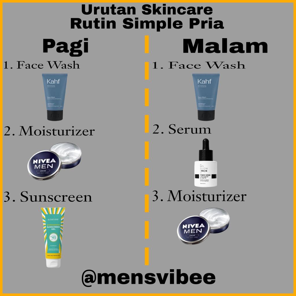 mensvibee's tweet photo. SKINCARE BASIC SIMPLE PRIA

A THREAD https://t.co/6iINAE3pri